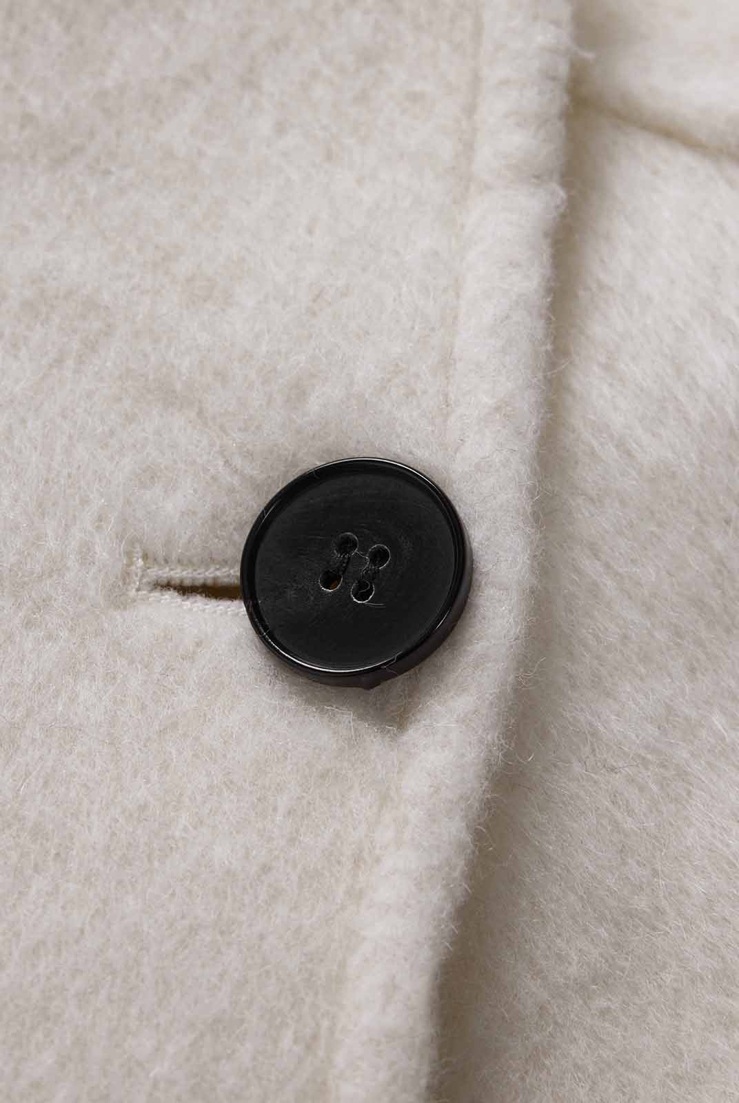 ASOBIO Double-Faced Stand Collar Wrap Coat