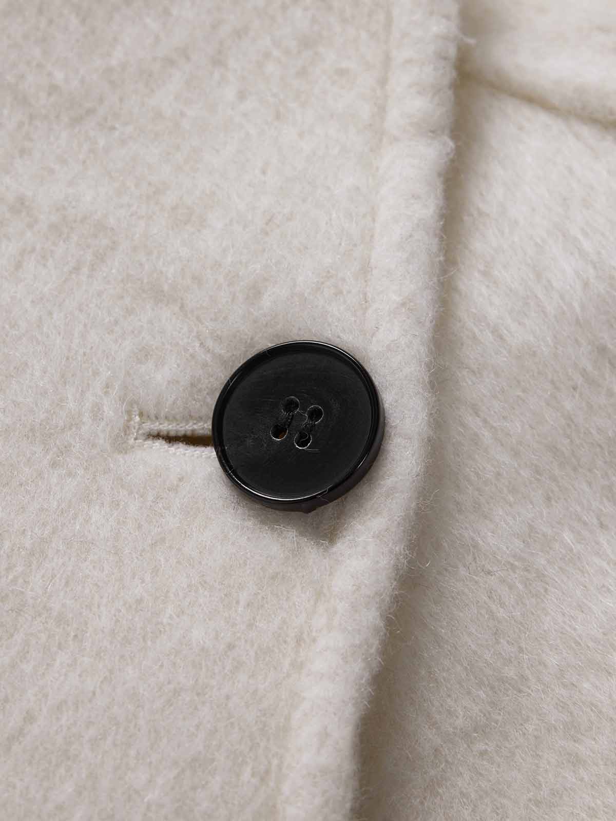 ASOBIO Double-Faced Stand Collar Wrap Coat