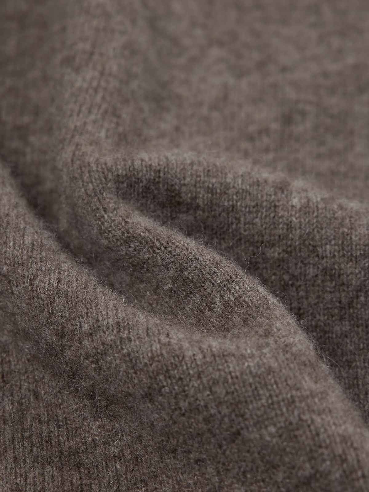 ASOBIO Yak Wool Knit Slip Dress