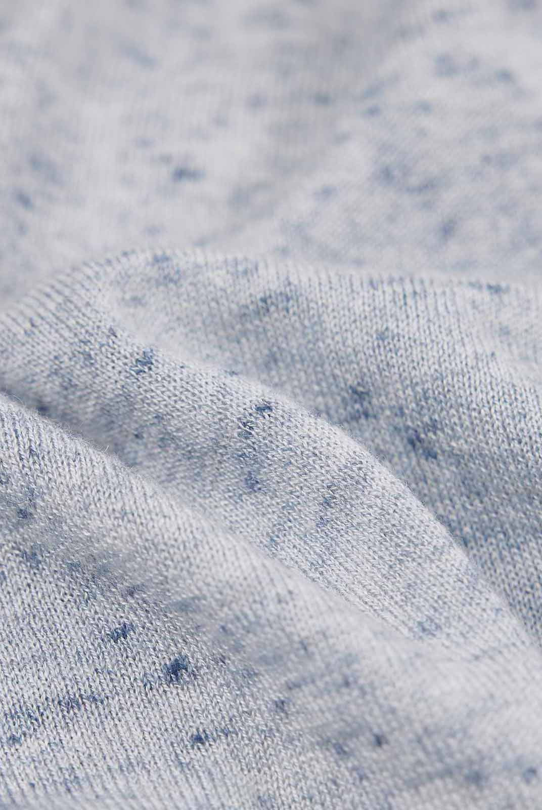 ASOBIO Contrast-Trim Button Cardigan