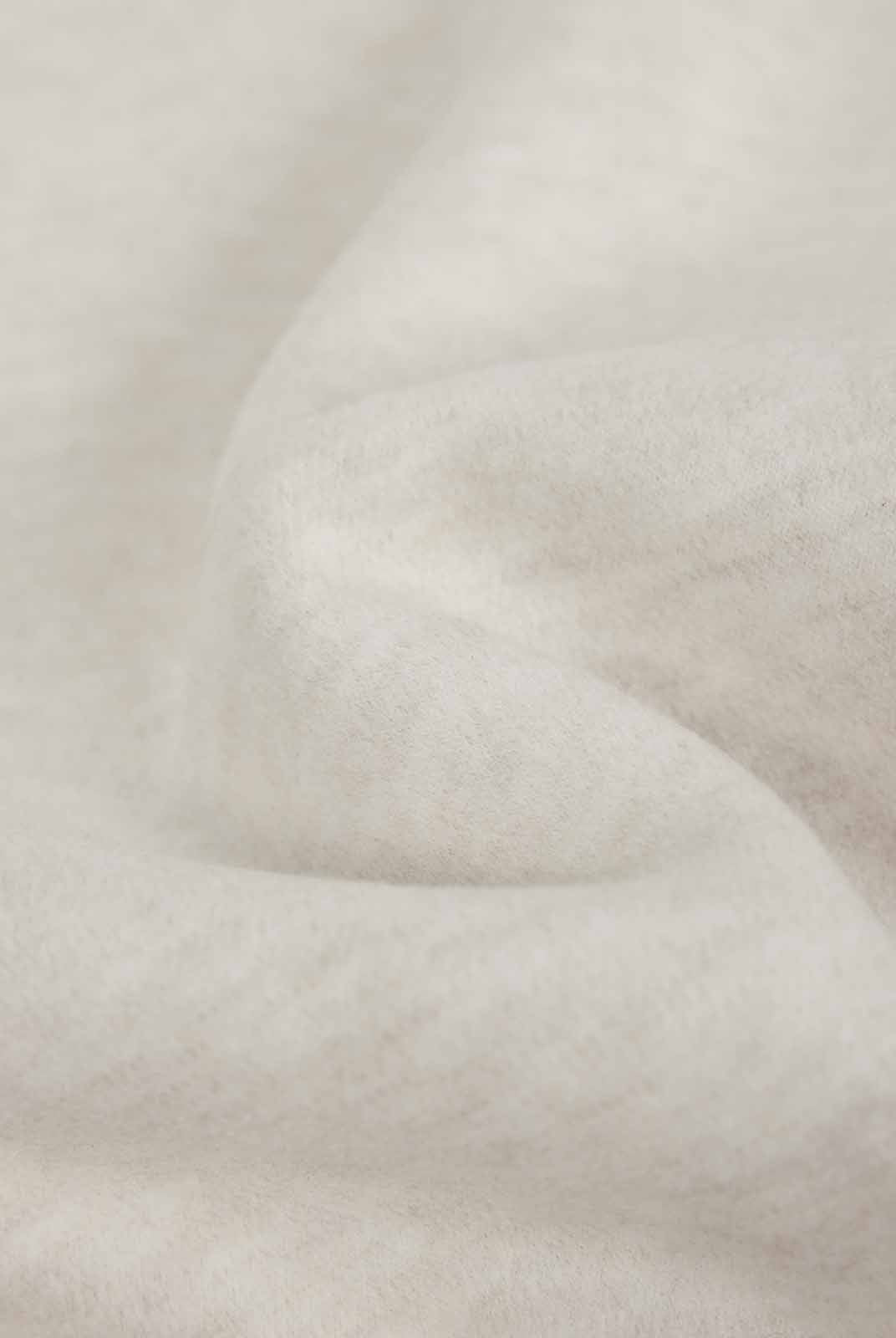 ASOBIO Wool-Blend Knit Midi Skirt