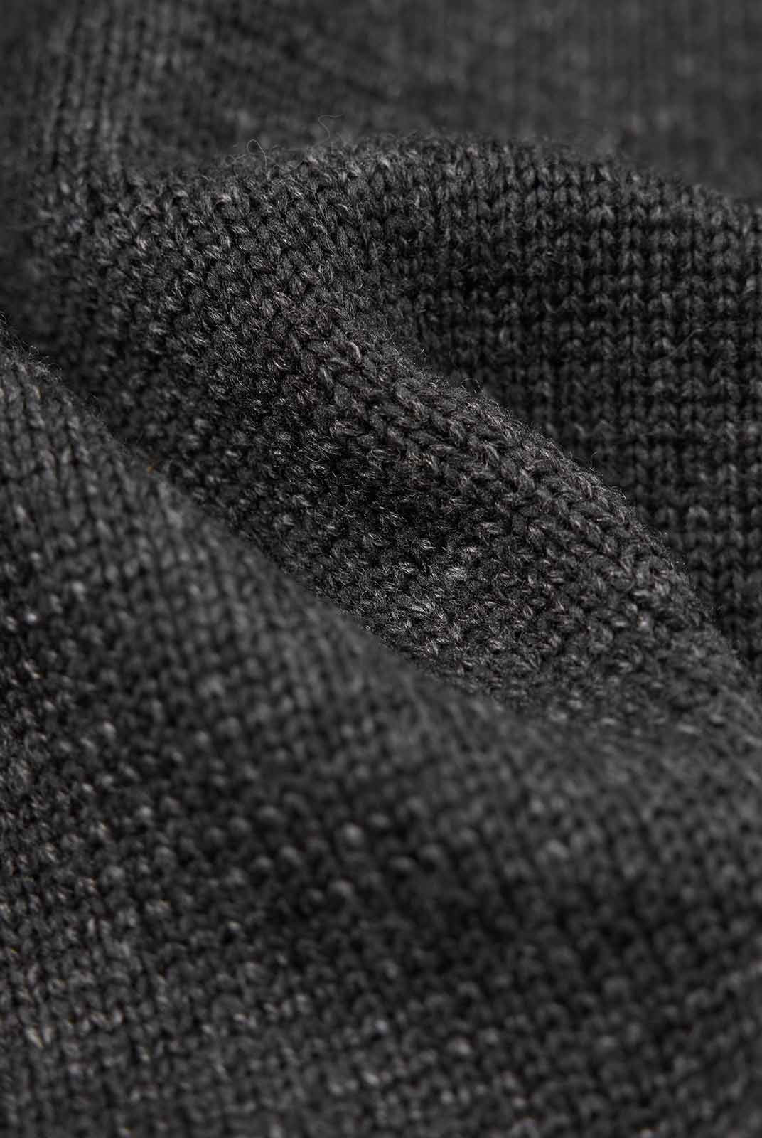 ASOBIO Merino Wool Zip-Up Cardigan