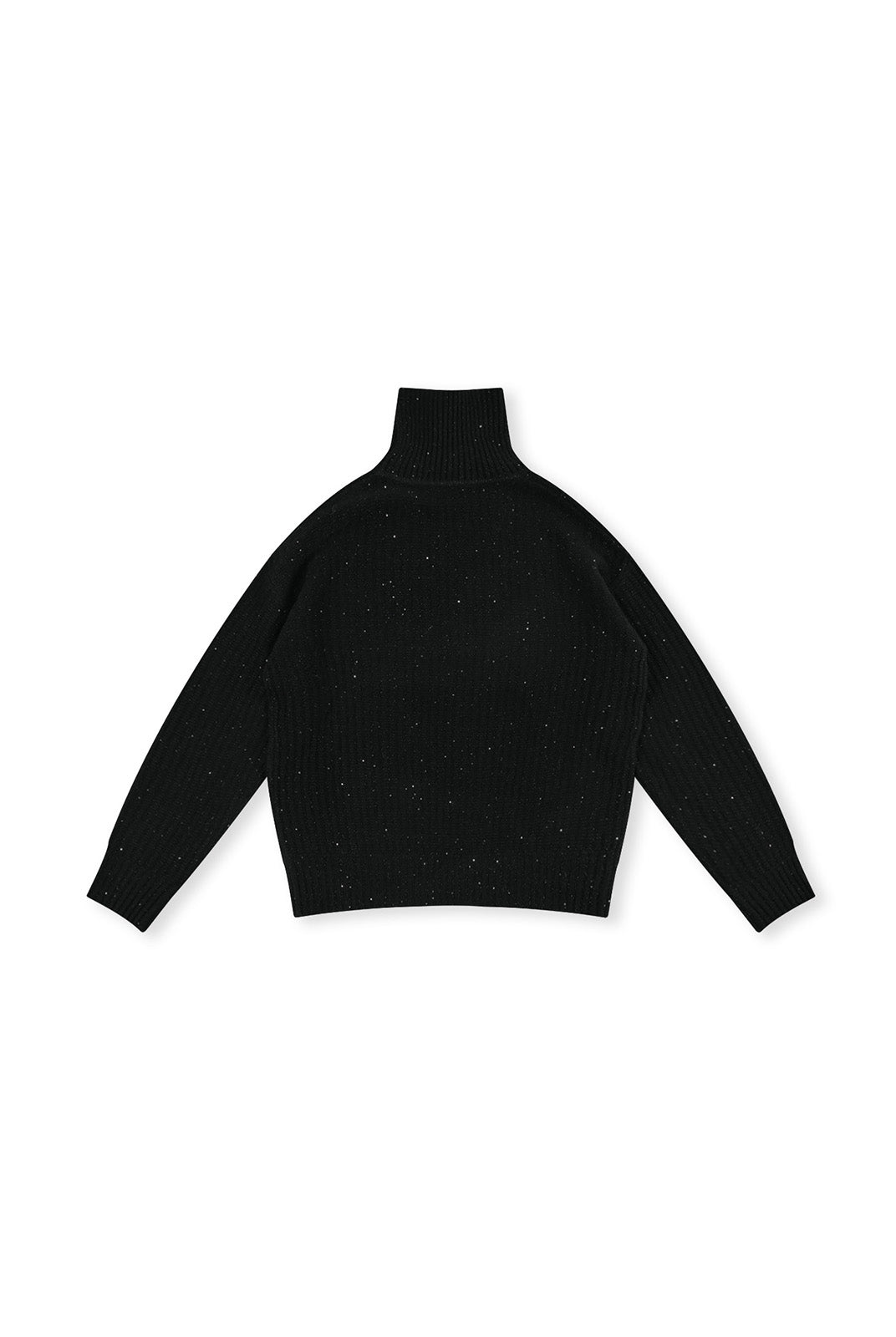 ASOBIO 100% Wool Sequin Sweater