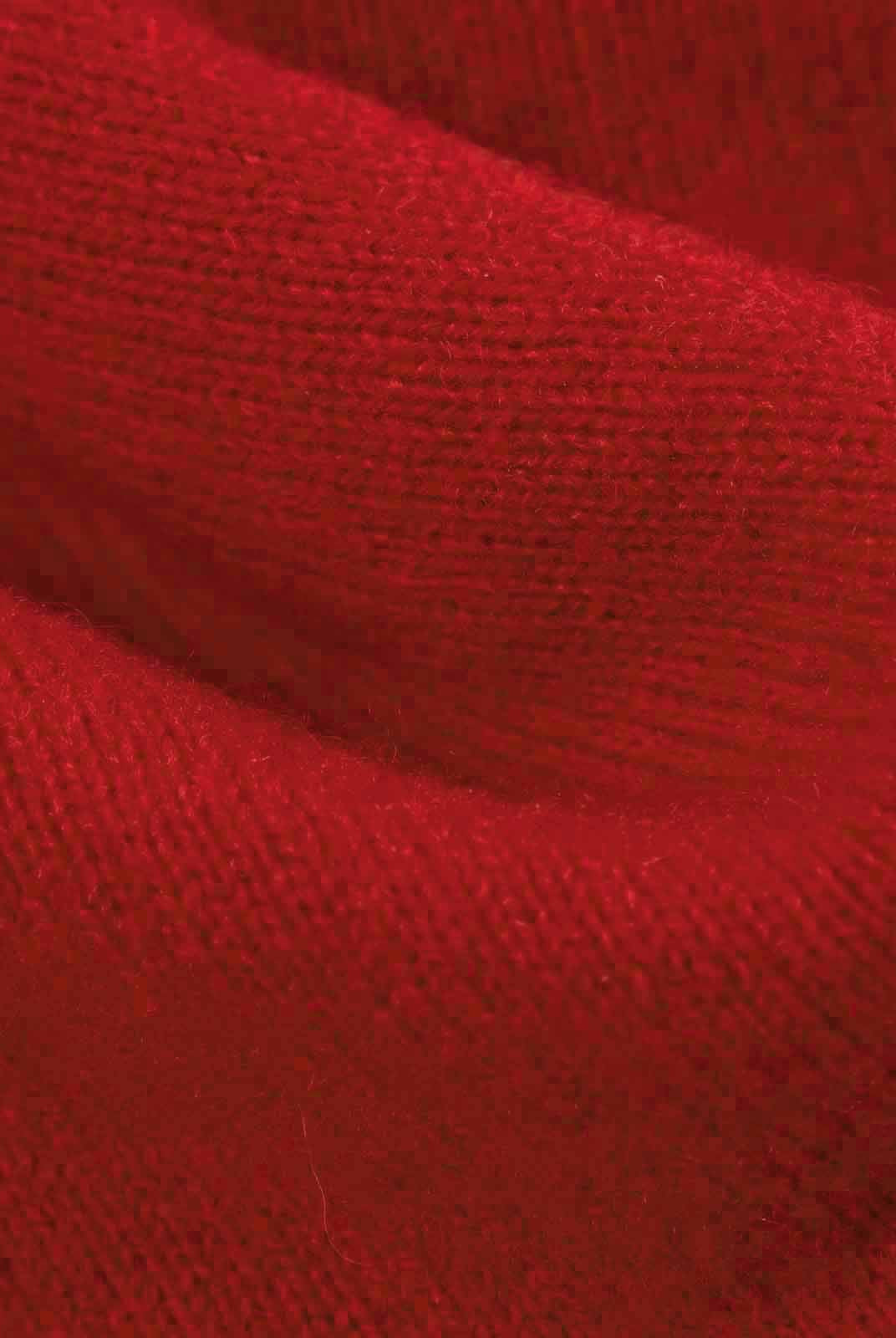 ASOBIO Lightweight 100% Wool Crewneck Top