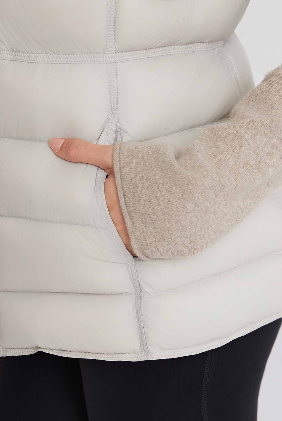 ASOBIO Lightweight Premium Down Puffer Hooded Vest