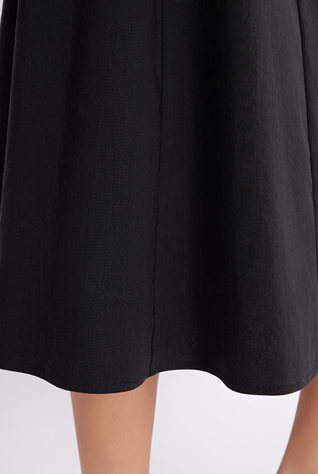 ASOBIO Cap Sleeve A-Line Midi Dress