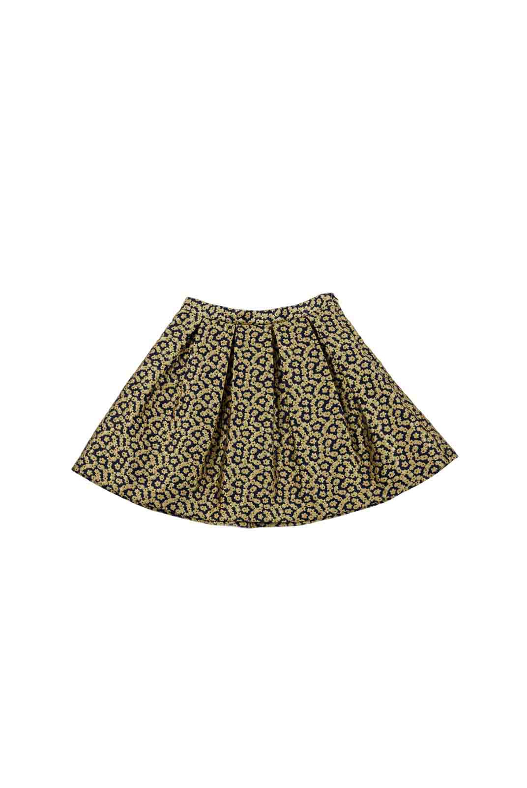 ASOBIO Jacquard Short Pleated Skirt