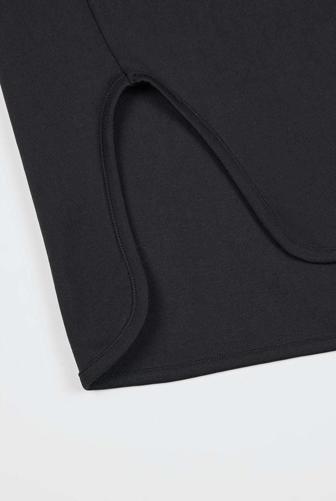 ASOBIO Oversized Knit Long Sleeve Tee