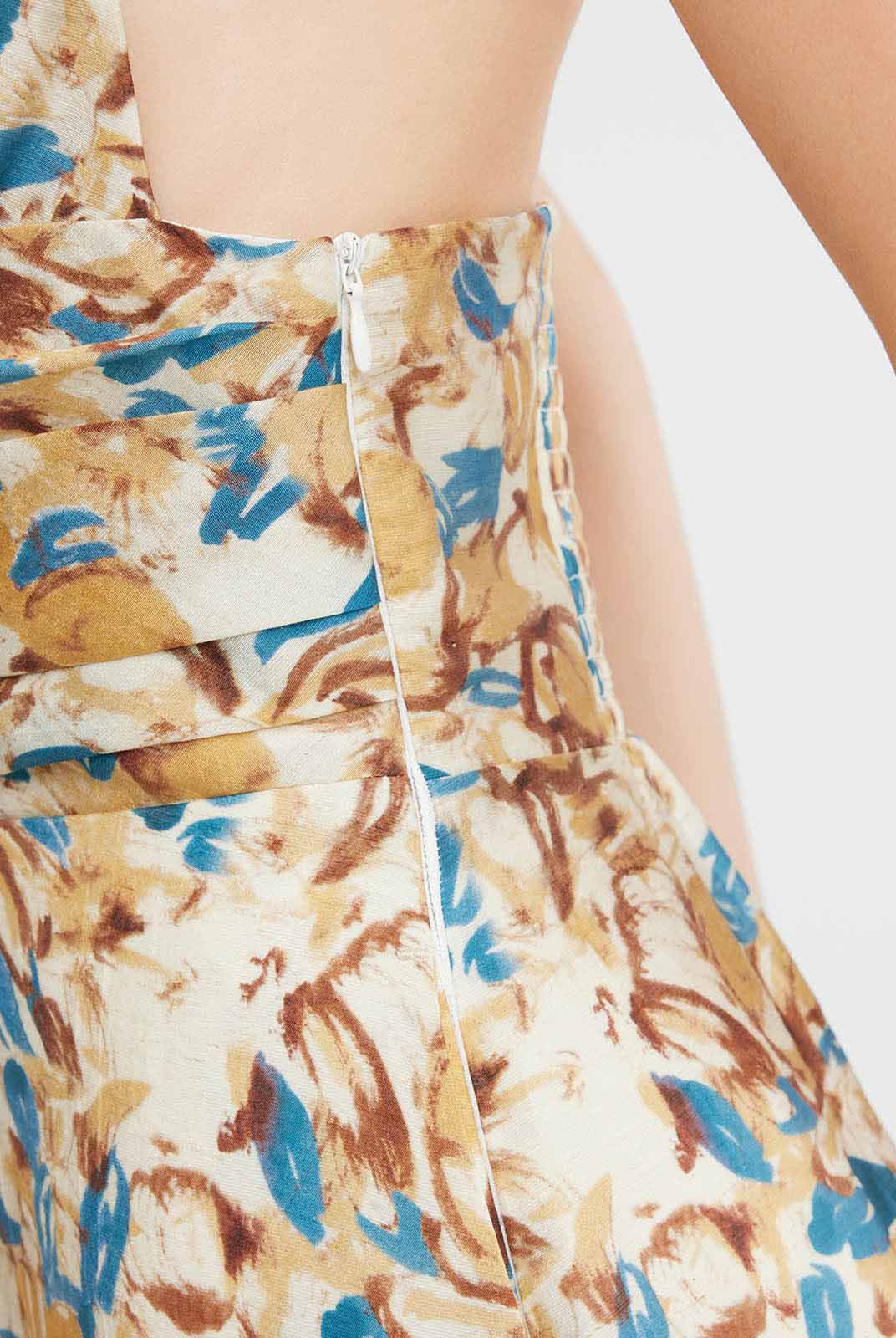 ASOBIO Halterneck Maxi Dress