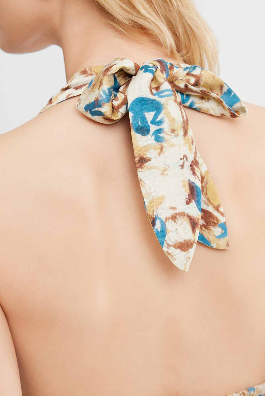 ASOBIO Halterneck Maxi Dress