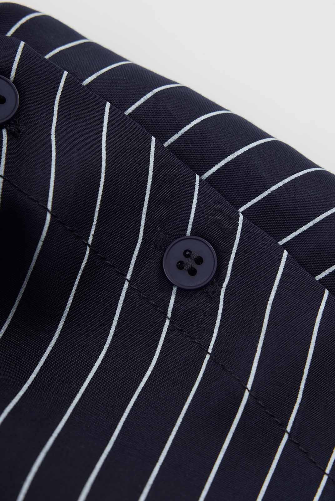 ASOBIO Button-Detail Tie-Neck Blouse