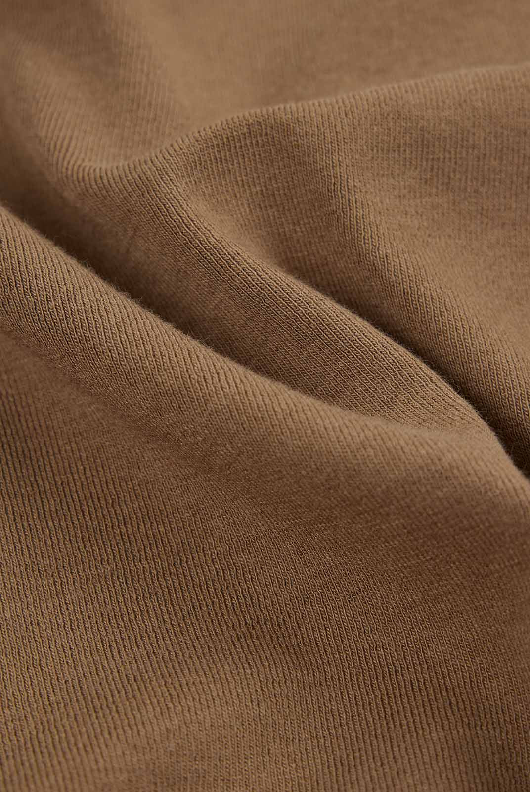 ASOBIO Wool Blend Short-Sleeve Top