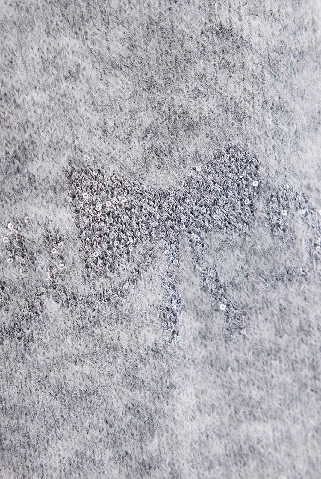 ASOBIO Bow-Pattern Knit Vest