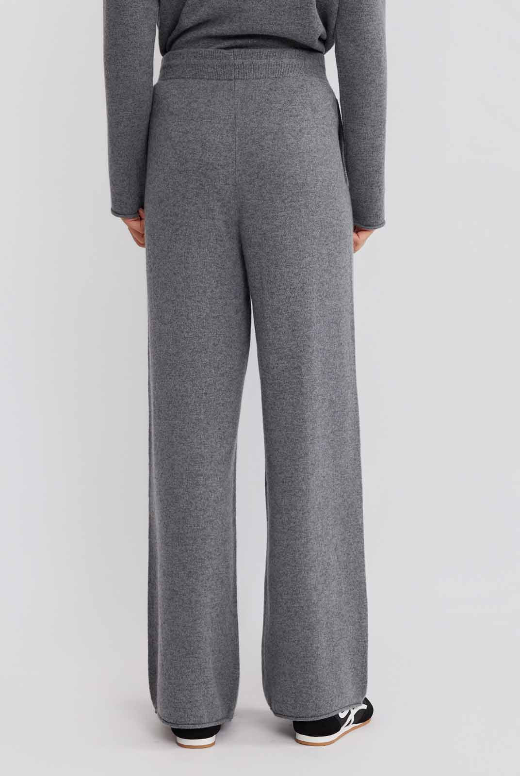 ASOBIO Wool-Cashmere Knit Pants