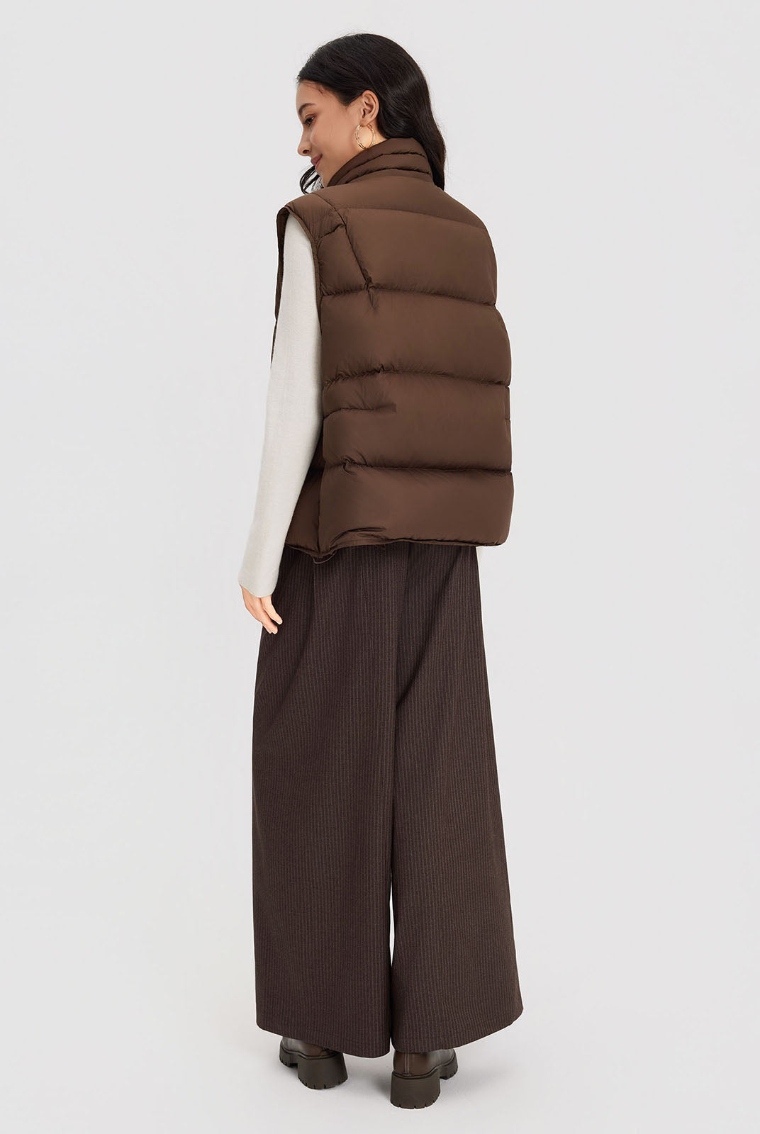 ASOBIO Goose Down puffer Vest