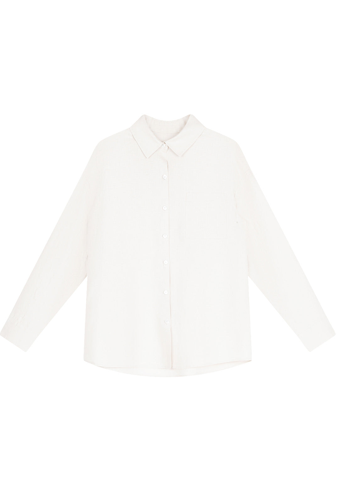 100% Linen Button-Up Shirt