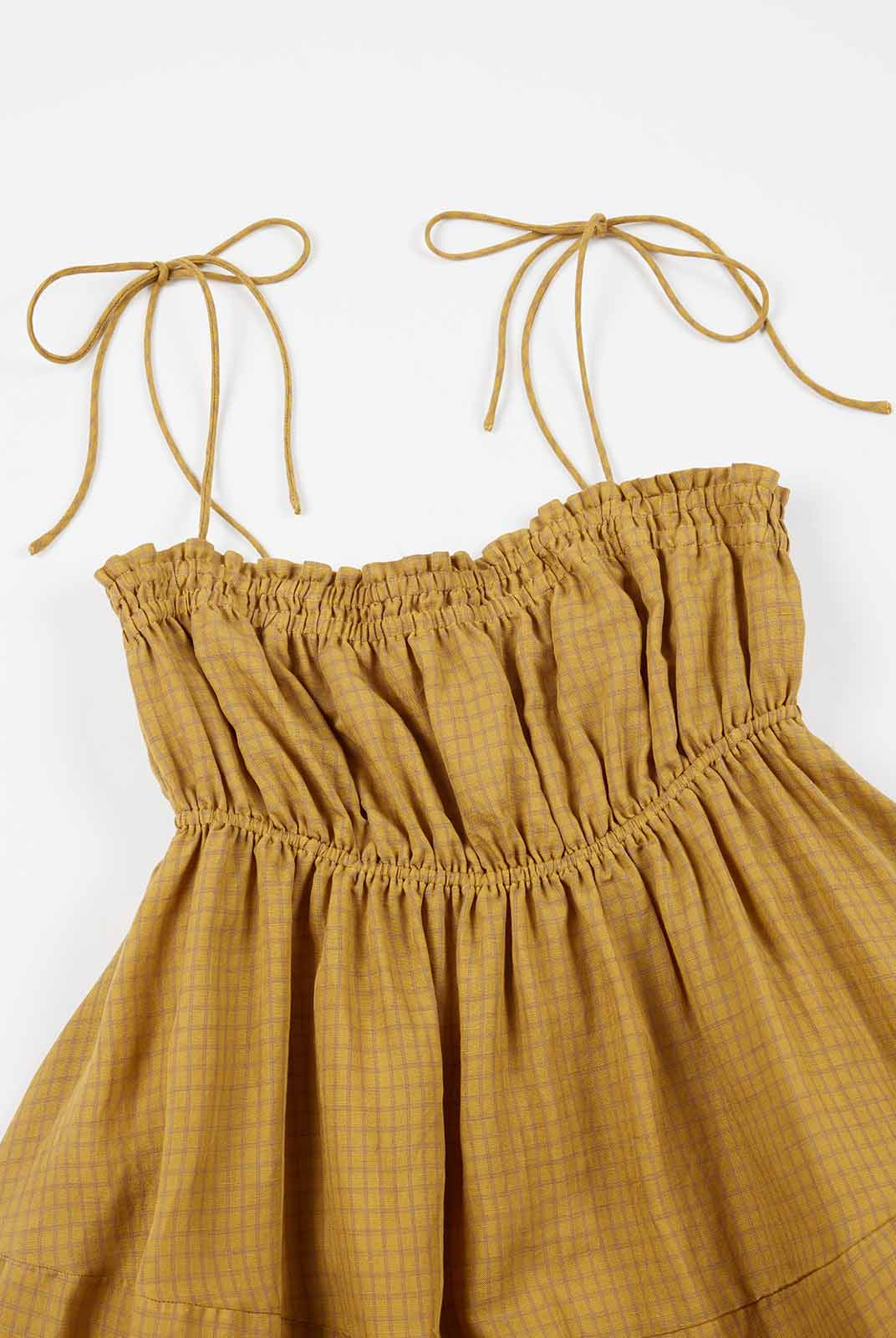 Linen Tiered Midi Dress