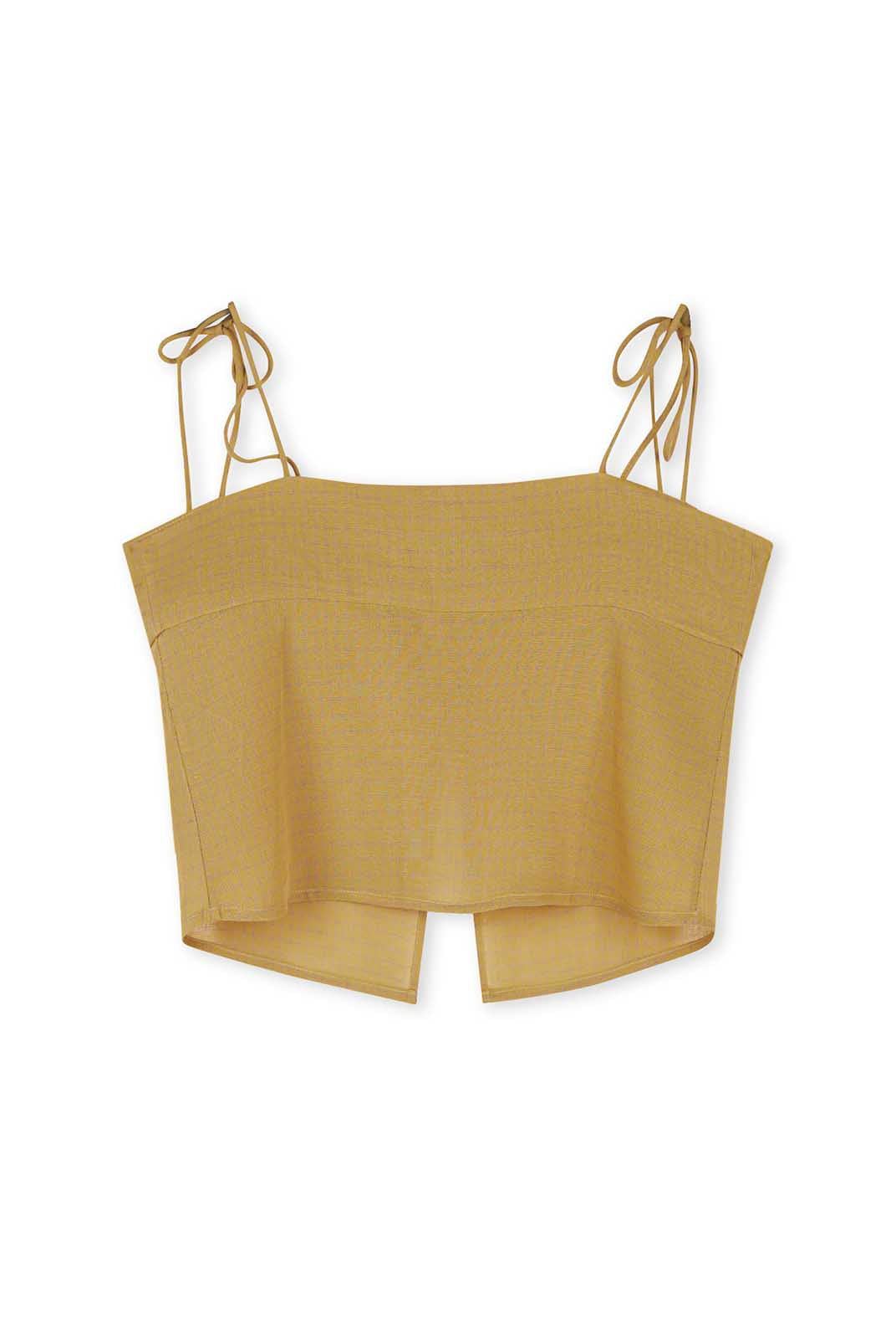 Front Button Tie-Strap Cami Top