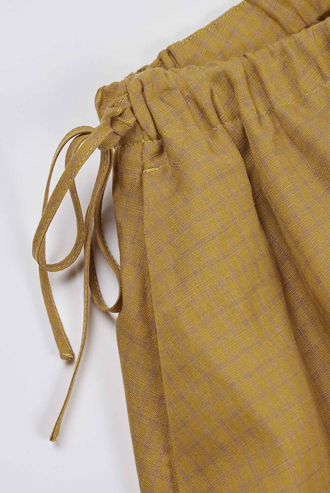 Tie-Waist Lyocell-Linen Maxi Skirt