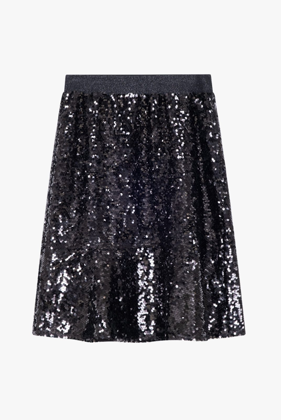 Sequin Embellished Mermaid Hem Skirt