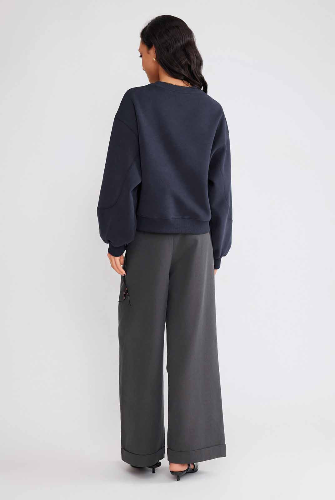 ASOBIO Cotton Blend Sweatshirt