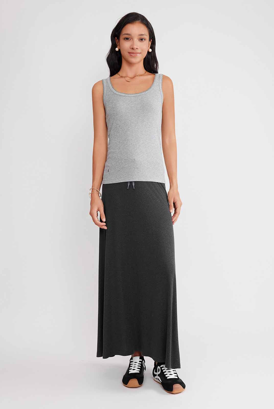 ASOBIO Wool Blend Tank Top