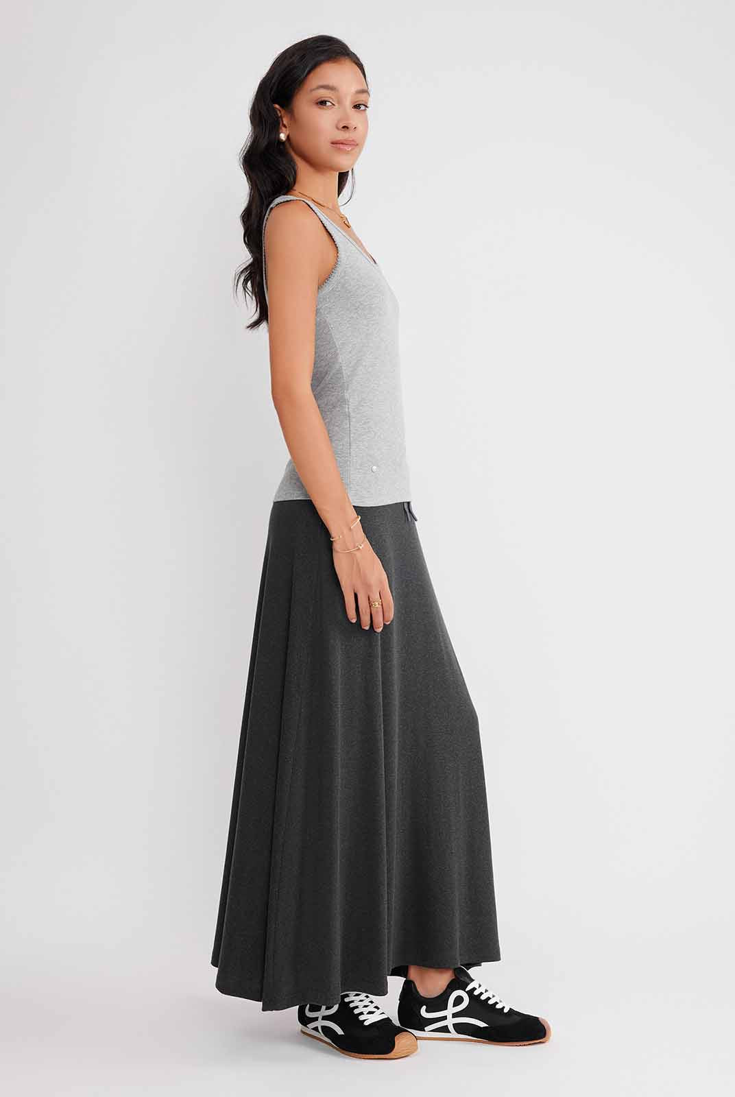 ASOBIO Wool Blend Tank Top