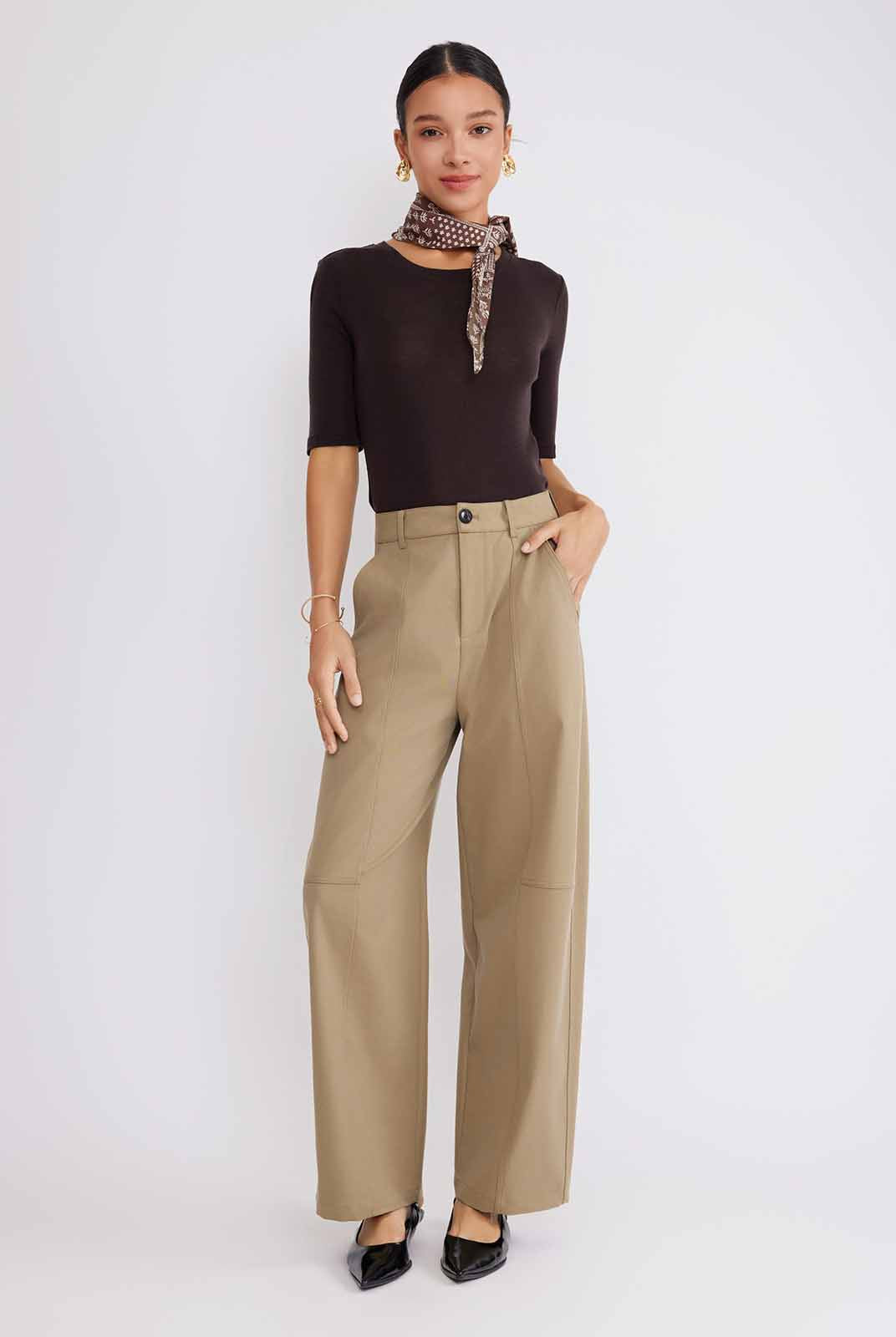 ASOBIO Twill Utility Pants