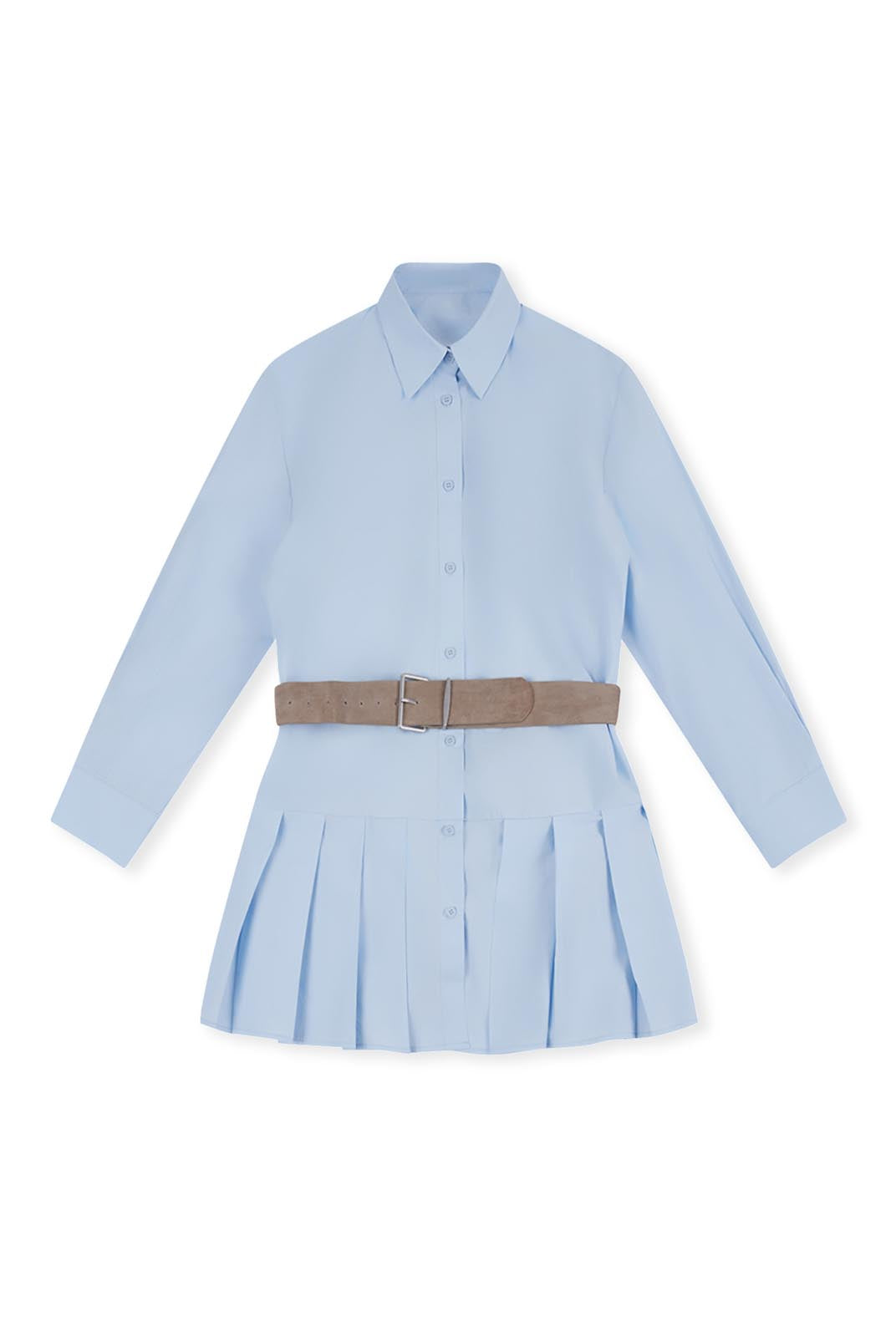 ASOBIO Pleated Mini Dress