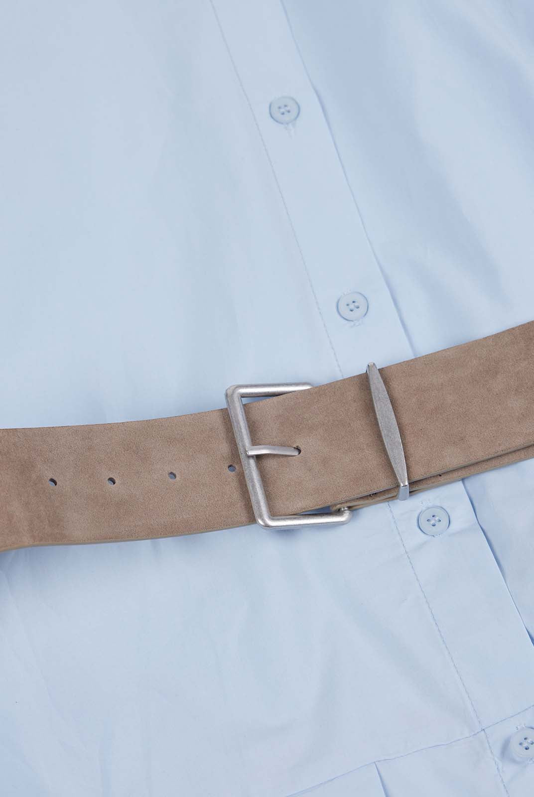 ASOBIO Pleated Mini Dress