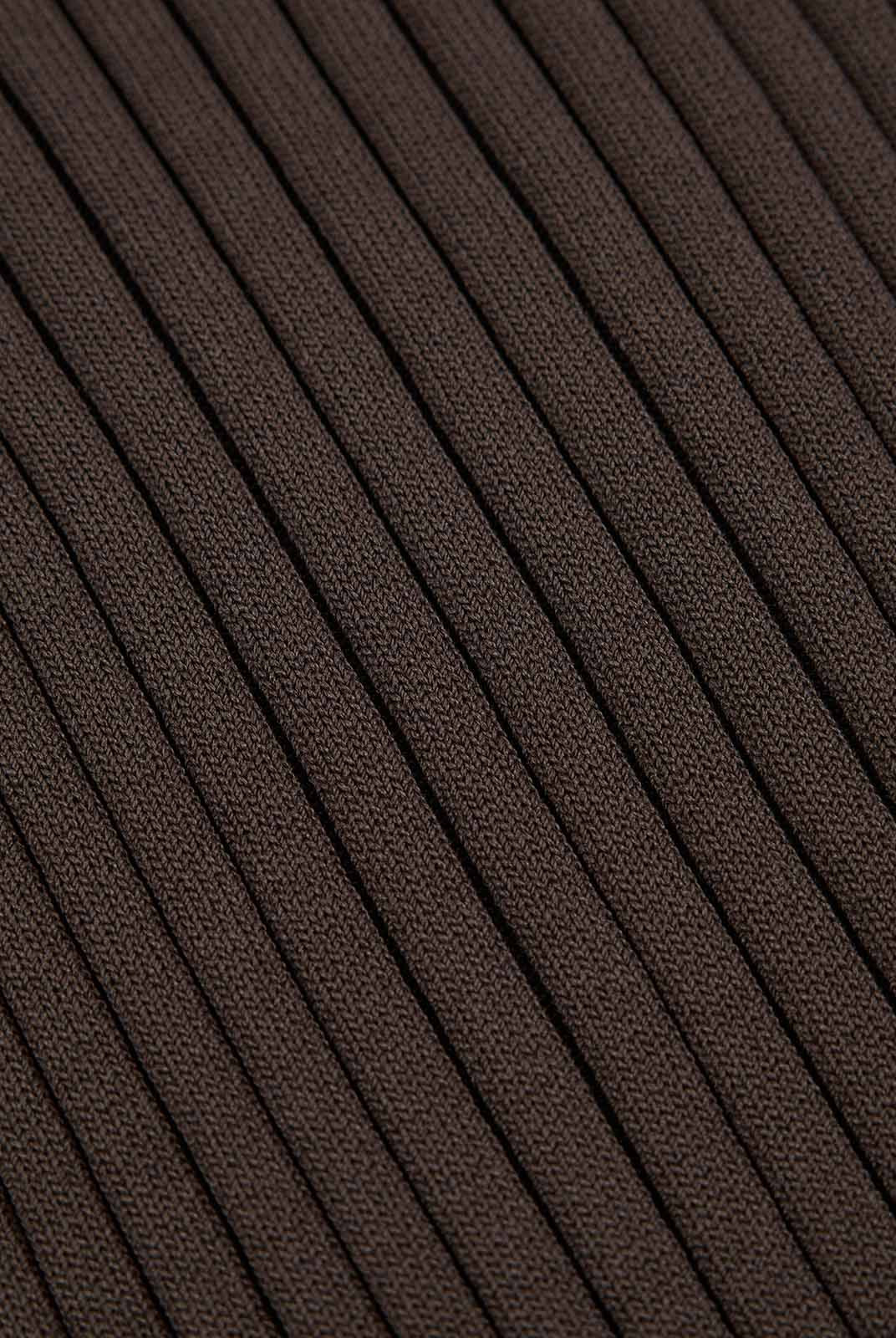 ASOBIO Knit Puff-Sleeve Top