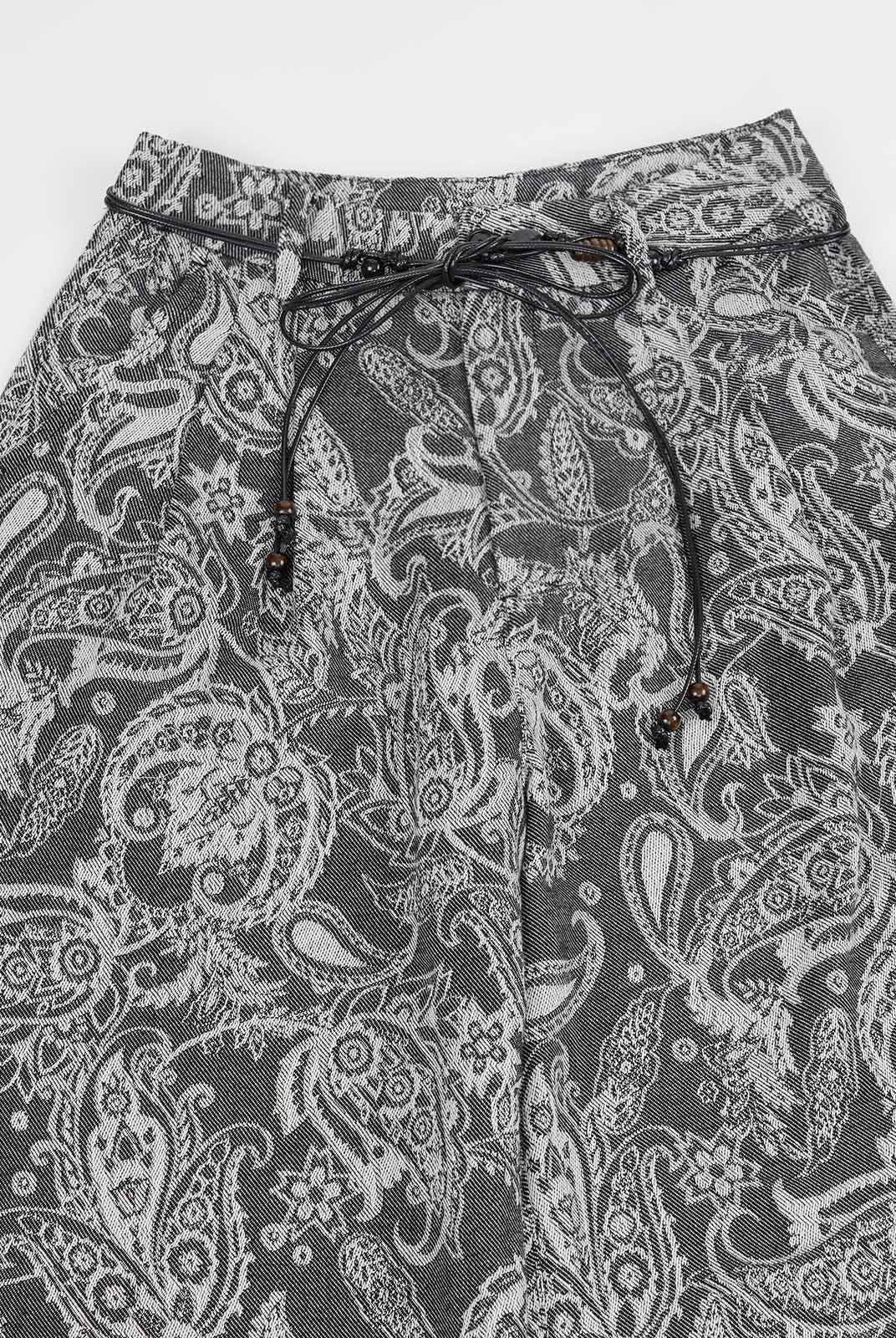 ASOBIO Paisley Print Pants