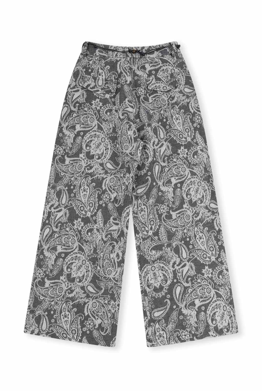 ASOBIO Paisley Print Pants