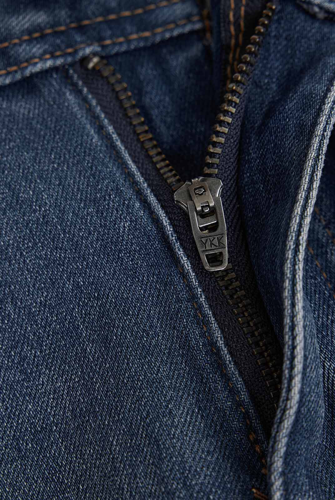 ASOBIO Mid-High Waist Flared Skinny Jeans