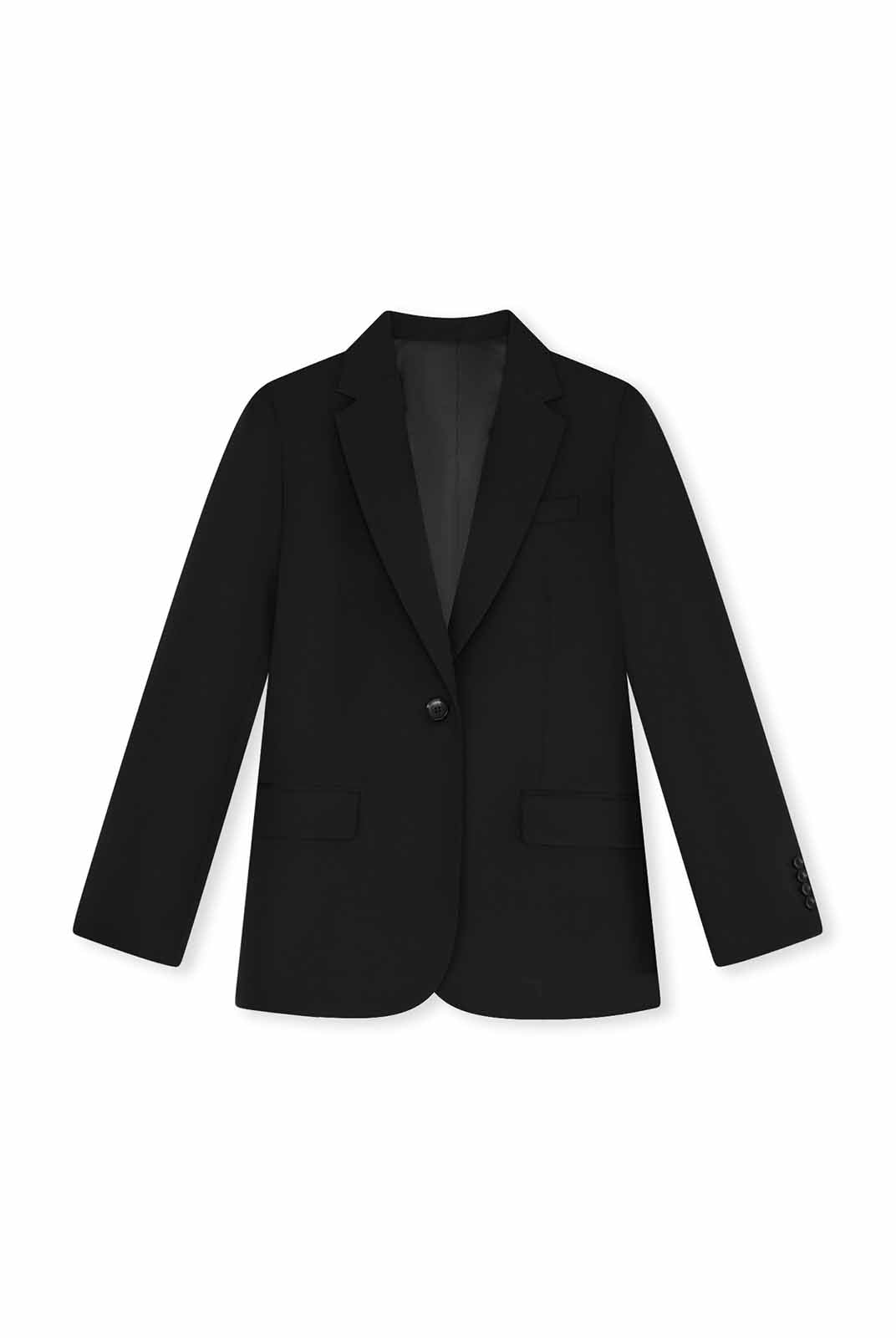 ASOBIO Wool Blend Blazer
