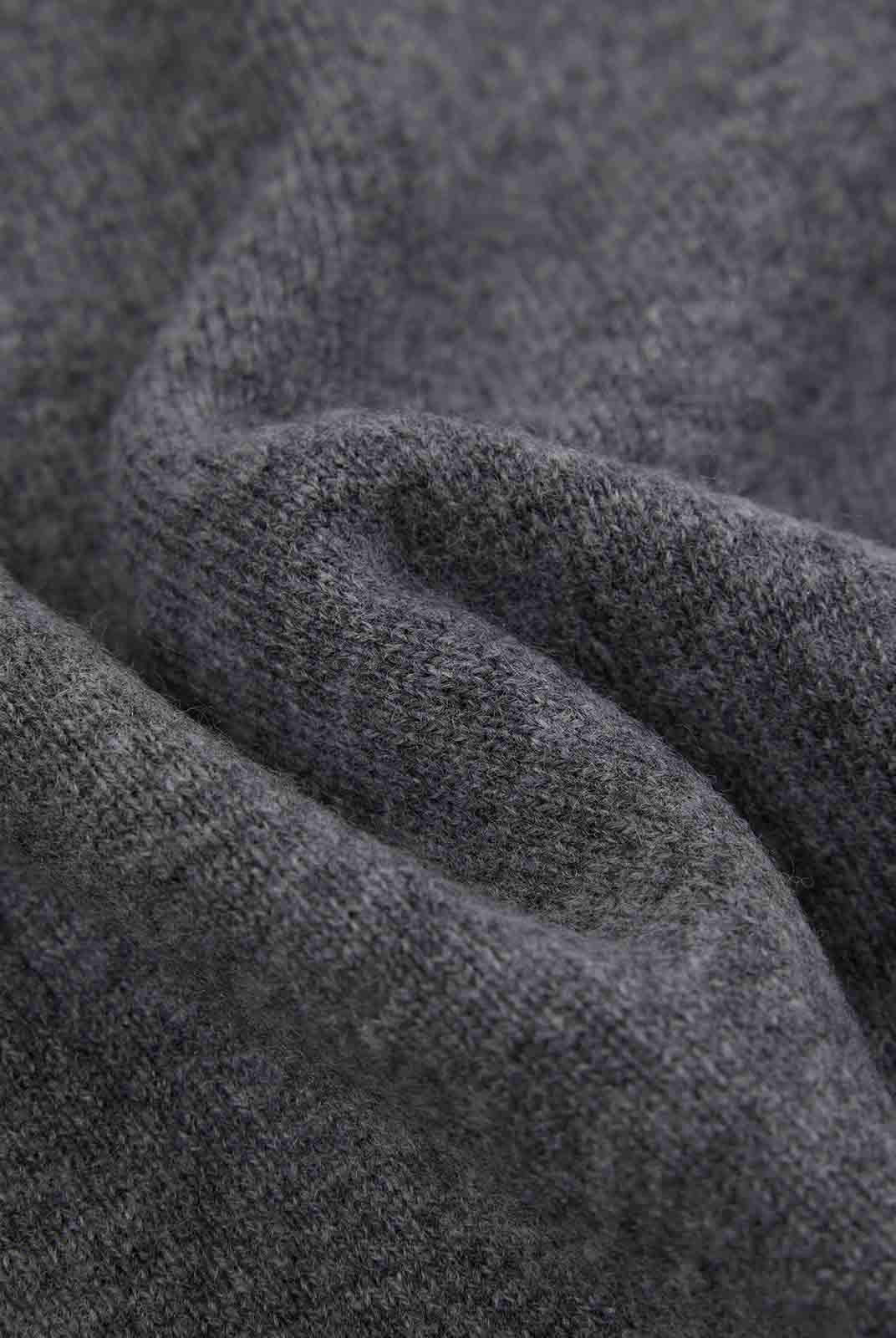 ASOBIO Wool-Cashmere Knit Pants