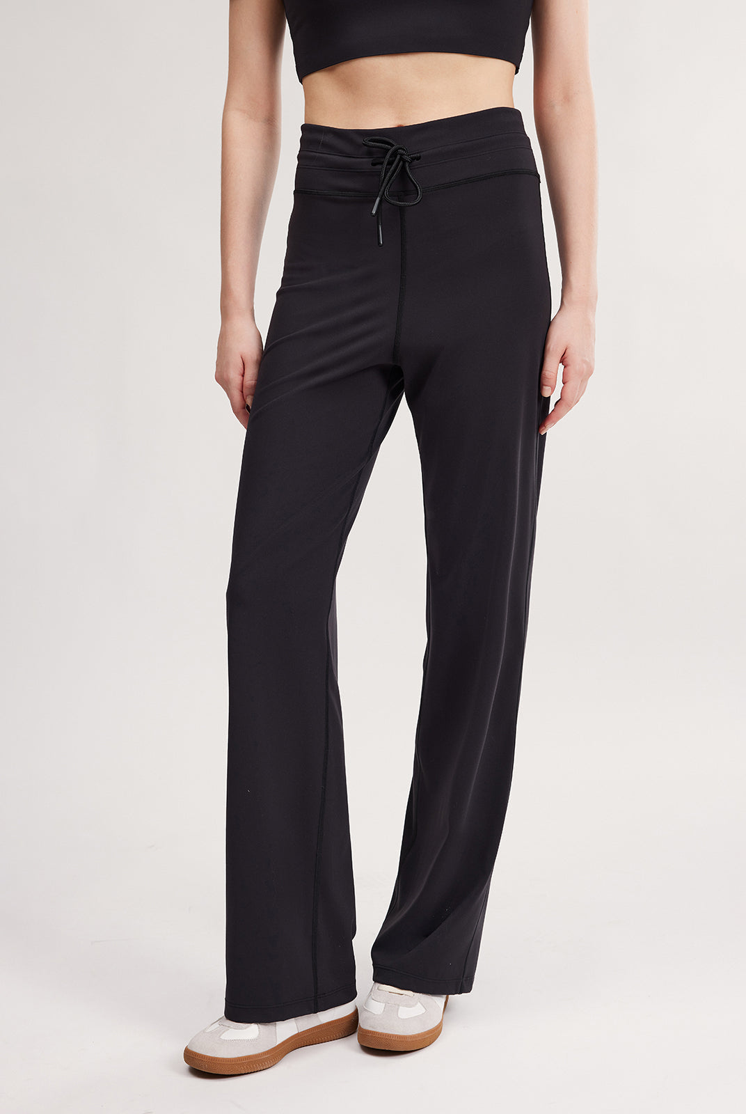 Light Workout High-Waisted Wide-Leg Trousers