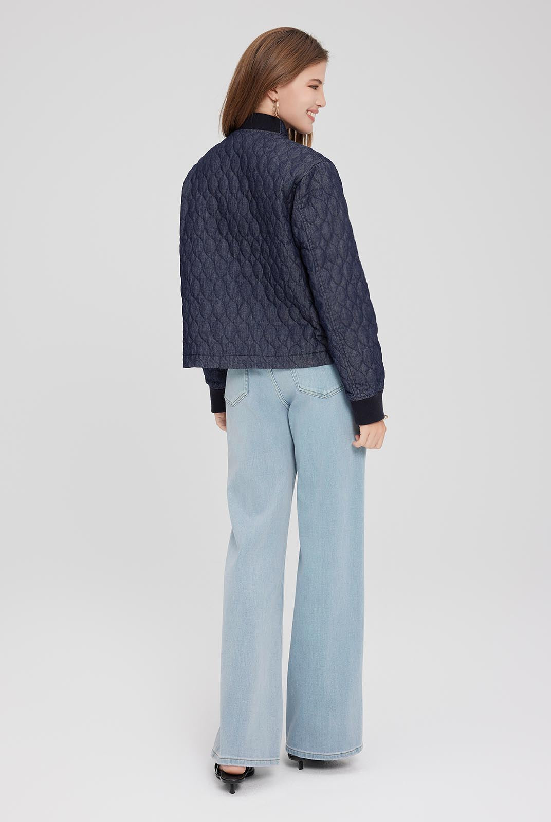 ASOBIO Denim Down Jacket