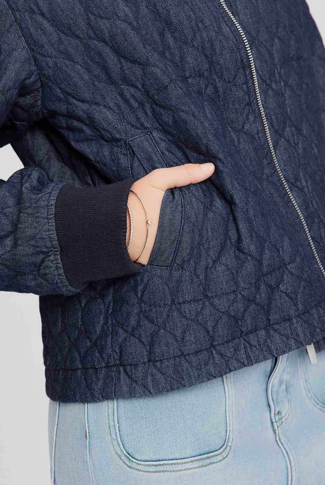 ASOBIO Denim Down Jacket