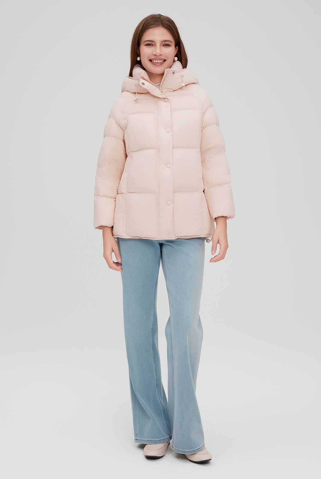 ASOBIO Hooded Down Jacket