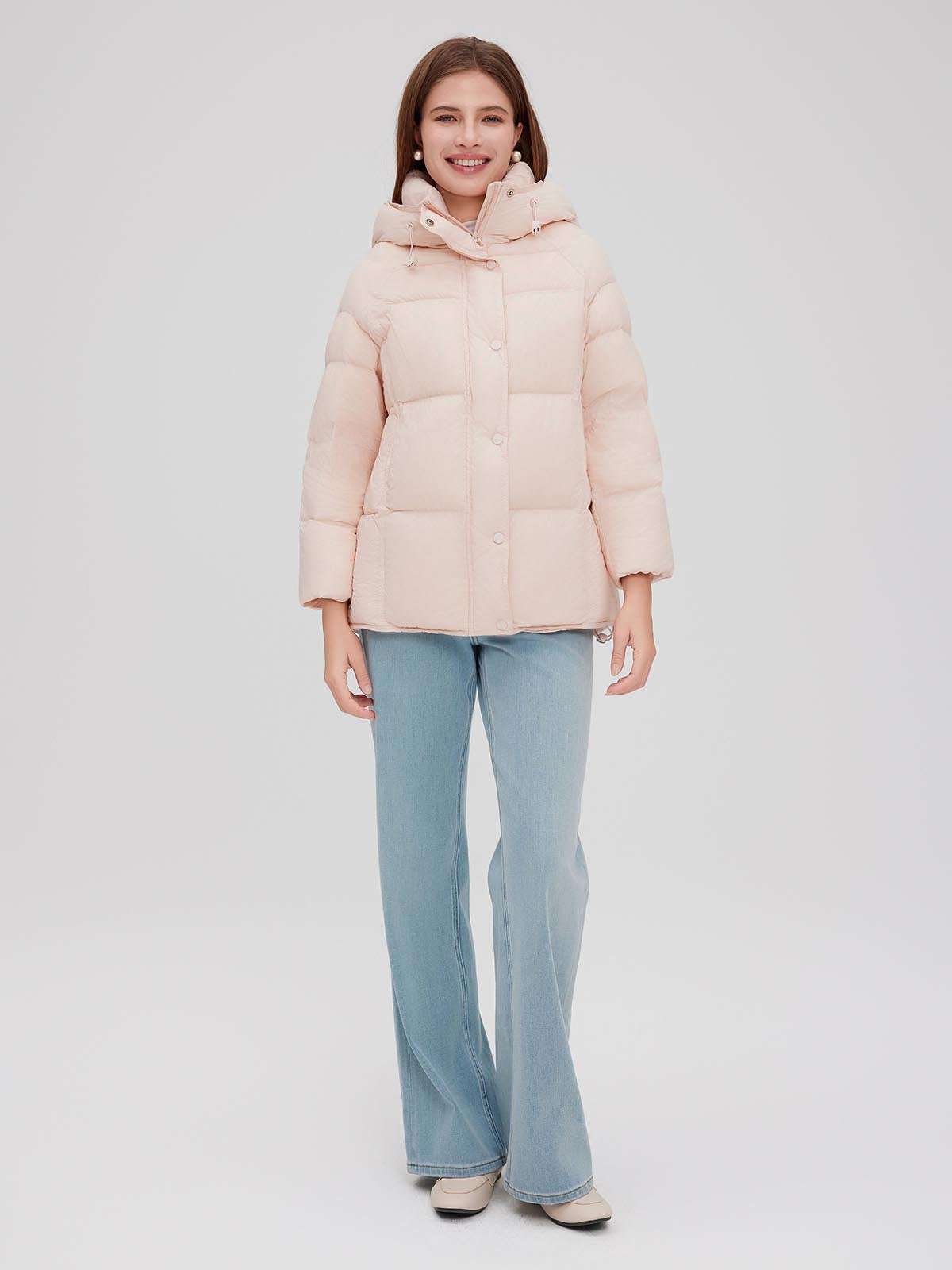 ASOBIO Hooded Down Jacket