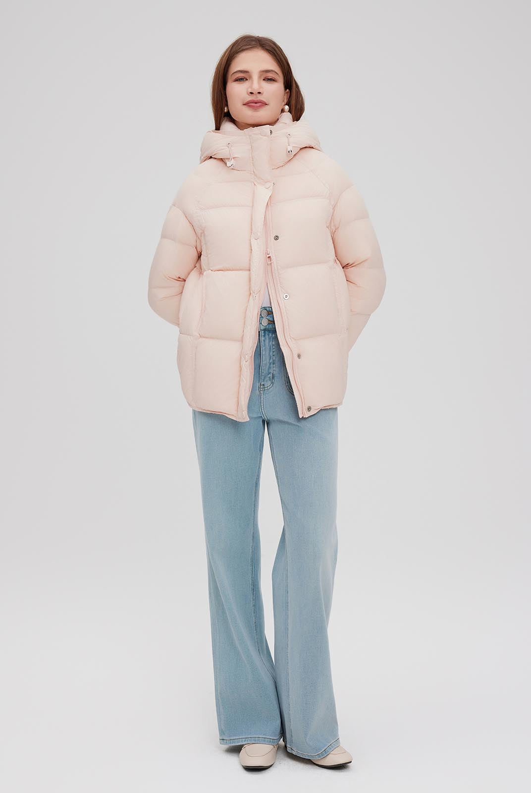 ASOBIO Hooded Down Jacket