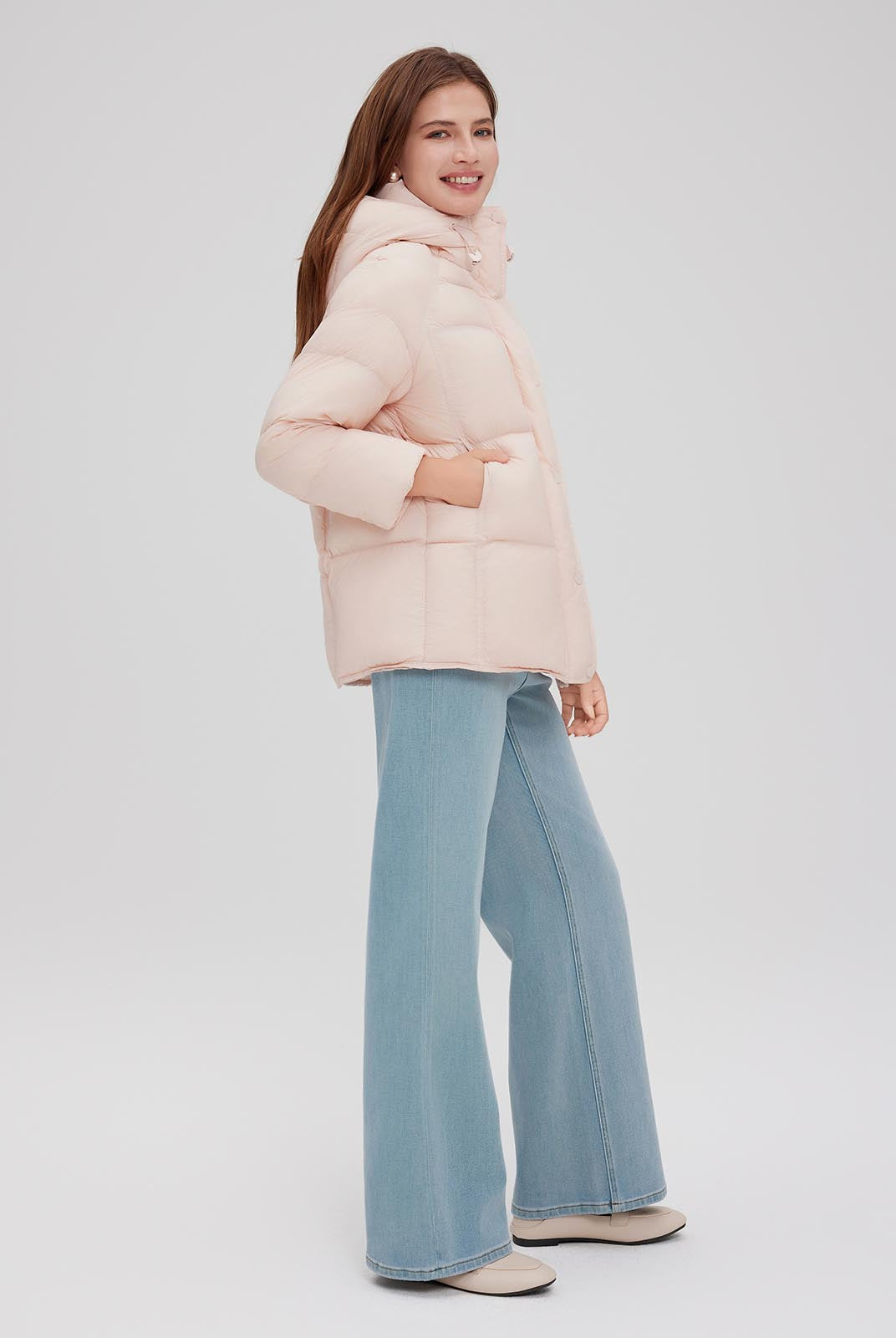 ASOBIO Hooded Down Jacket