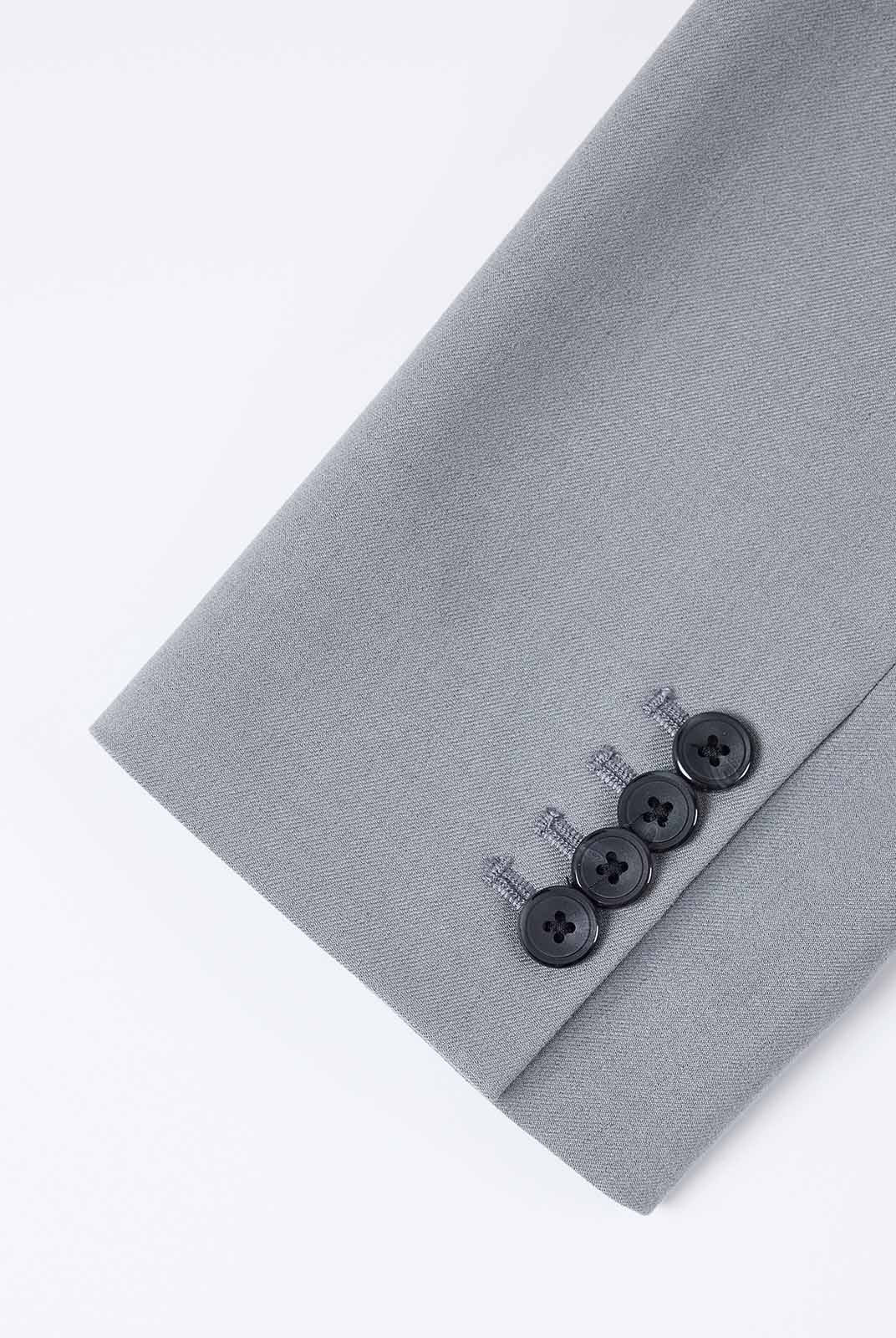 Double-Breasted Wool Blend Blazer