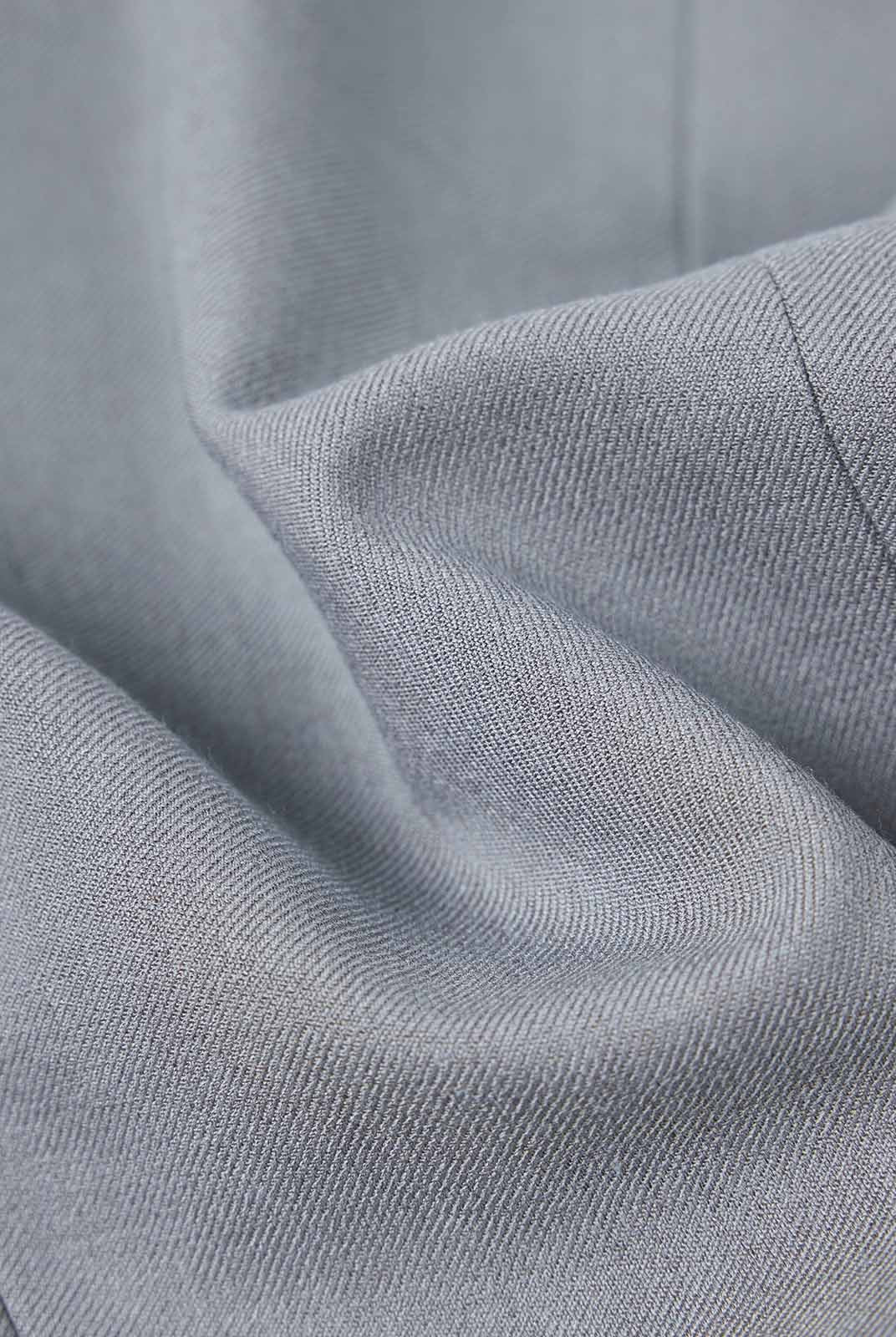 Slim-Fit Wool Blend Button-Up Suit Vest