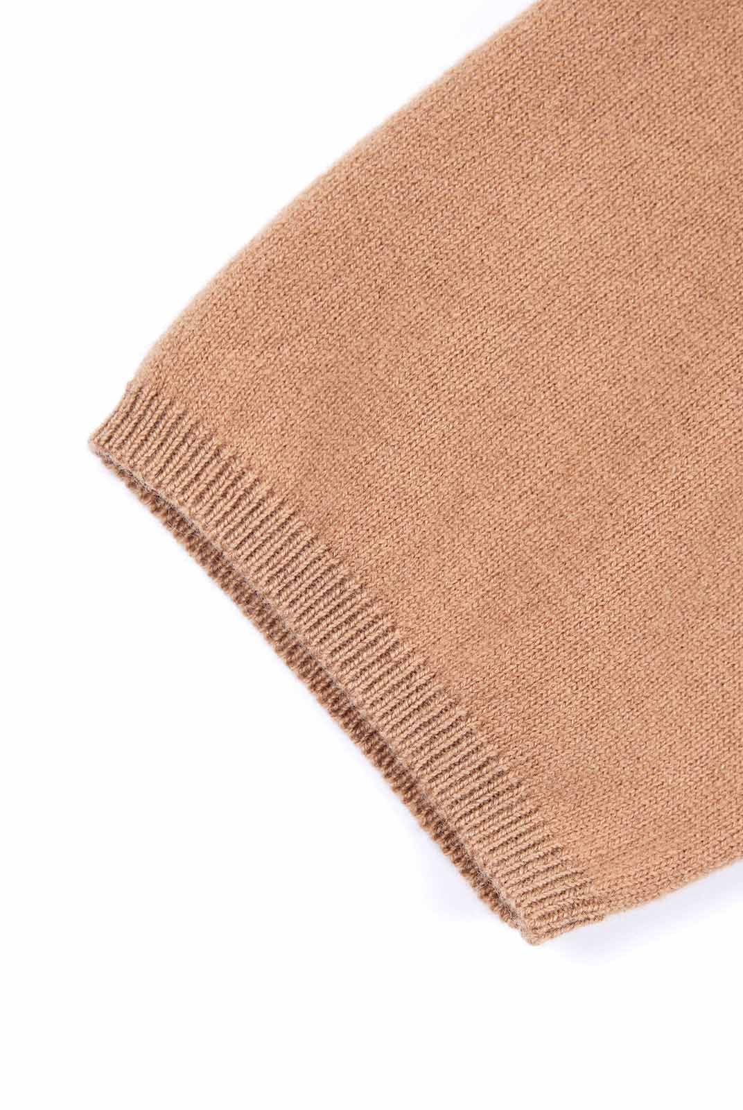 ASOBIO Lightweight 100% Wool Crewneck Top