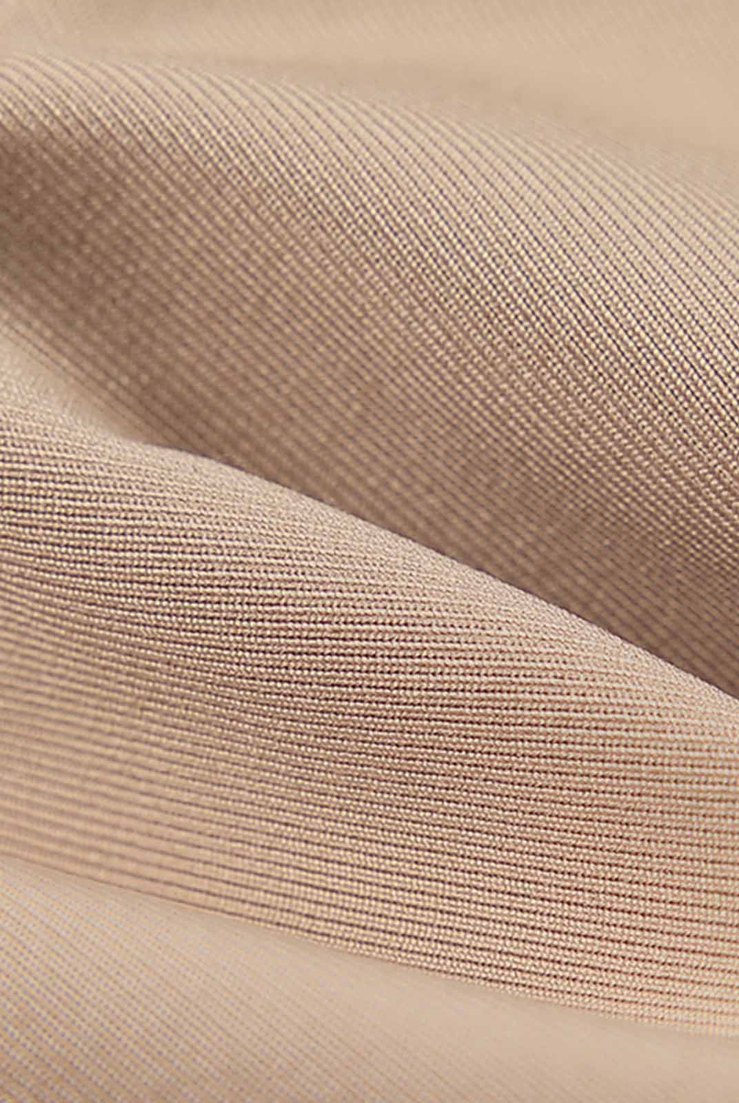 Classic fit hollow pattern A-line knit skirt