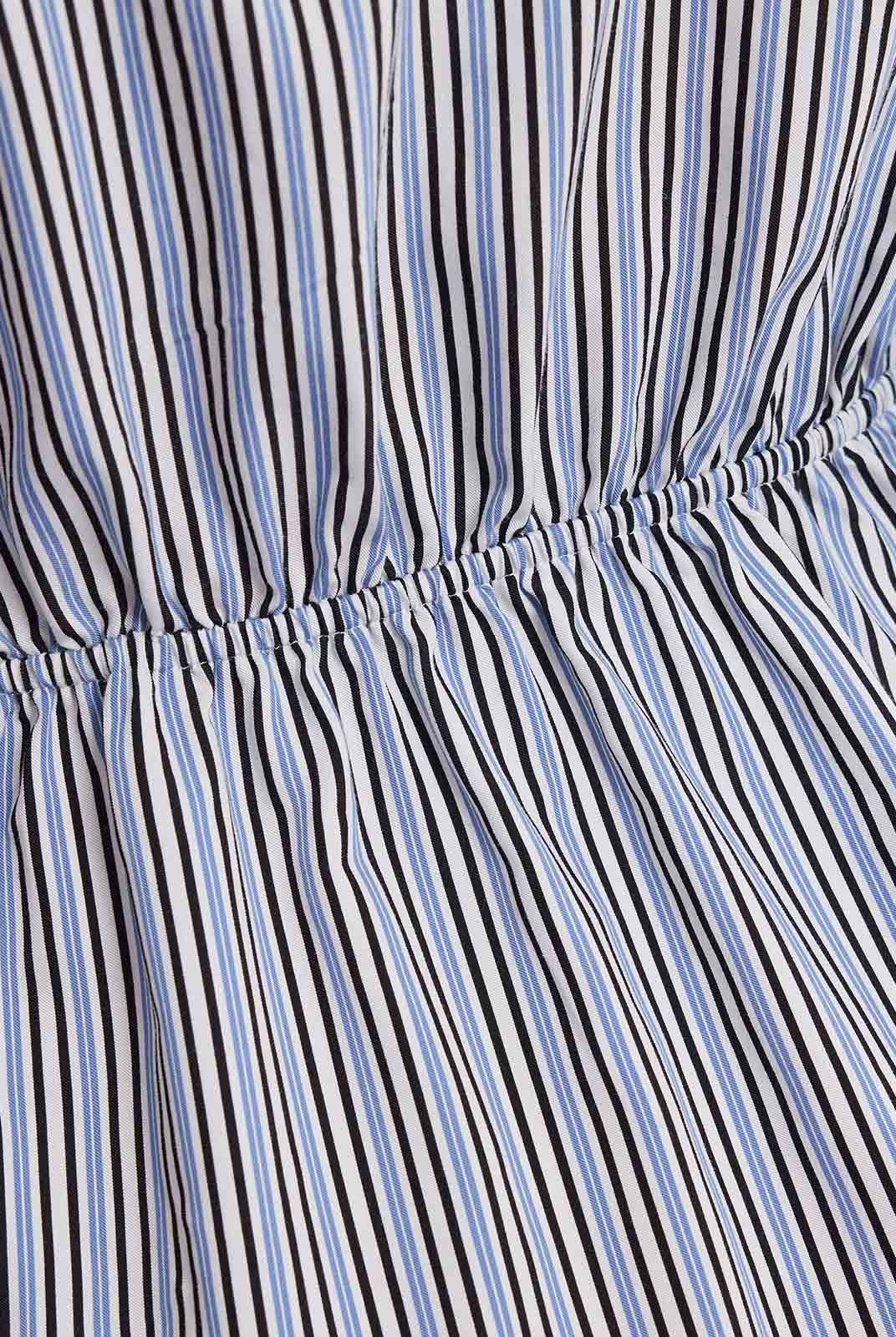 Long-Sleeve Wrap Shirt Dress