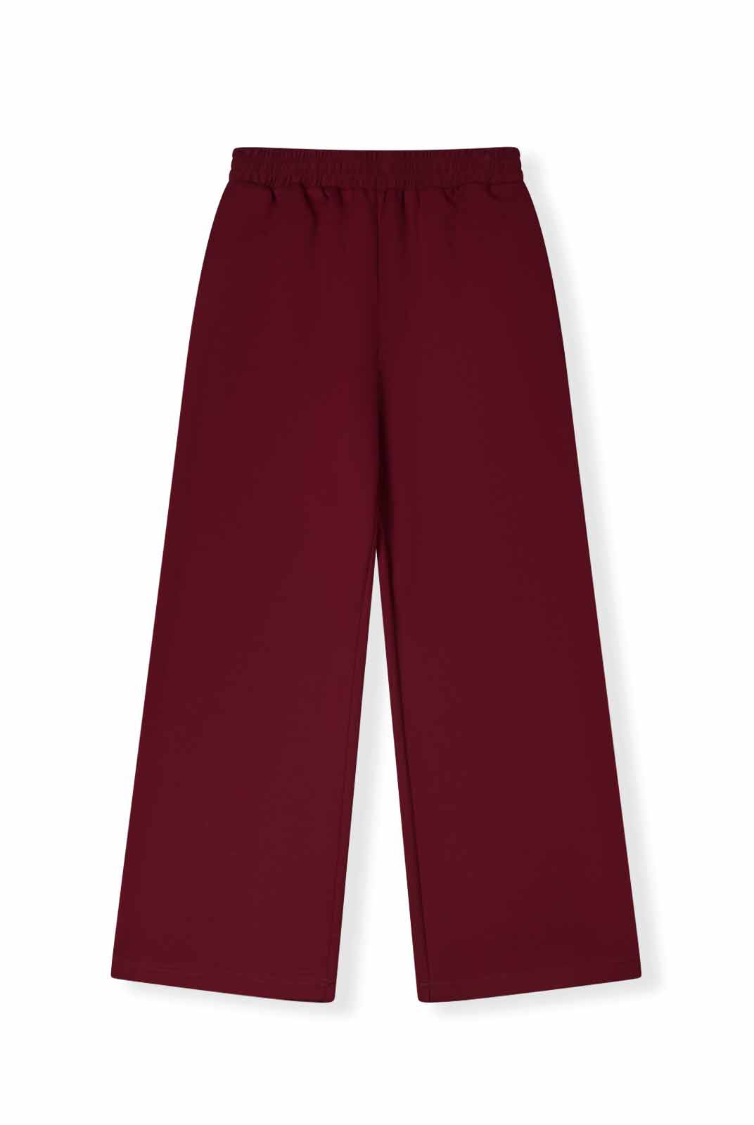 ASOBIO Mid-Rise Wide-Leg Cozy Sweatpants