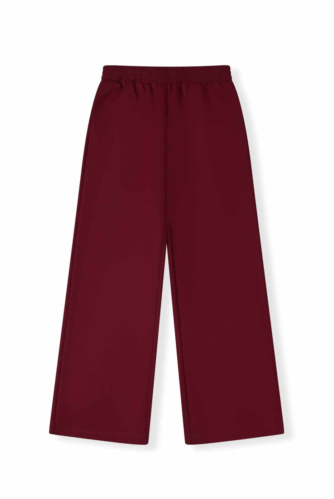 ASOBIO Mid-Rise Wide-Leg Cozy Sweatpants